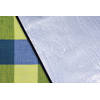 Picknickdeken, ruitmotief, geel-blauw, picknickkleed, 195 x 150 m, waterdicht, campingdeken, outdoor plaid, stranddeken