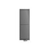 Badkamerradiator Stella 480x1400 mm antraciet met wandaansluitset