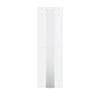 Badkamer radiator plat met spiegel 1600x450 mm Wit ML-Design