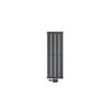 Paneelradiator enkel laags 30x90cm antraciet met universele aansluitset ML-Design