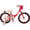 Volare Meisjesfiets Ashley 18 Inch 25 cm Meisjes Terugtraprem Donkerroze