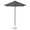 VONROC Parasol Torbole – Ø200cm – Premium Parasol Grijs