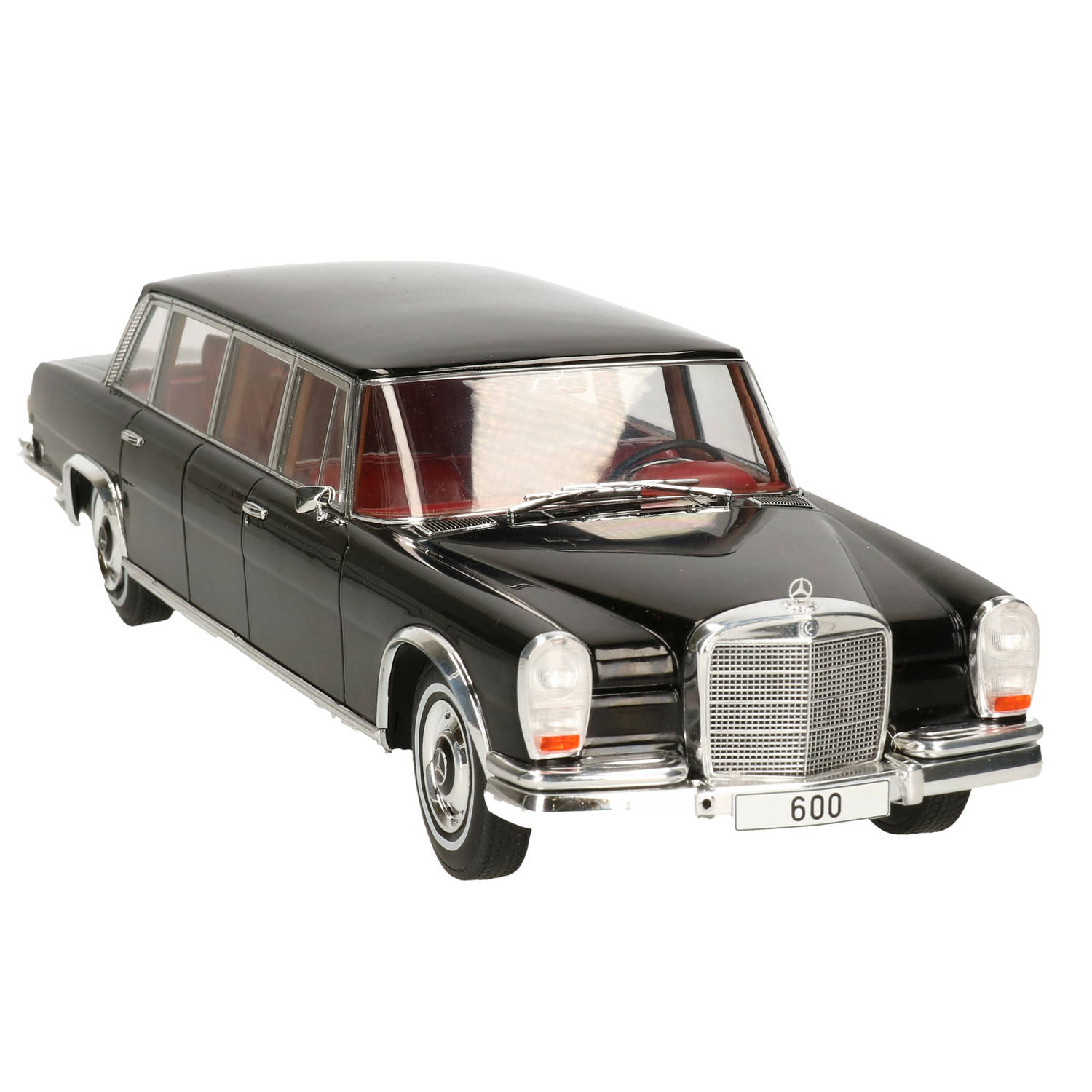 Modelauto-schaalmodel Mercedes-benz 600 1969 Schaal 1:18-34 X 11 X 8 Cm Speelgoed Auto's