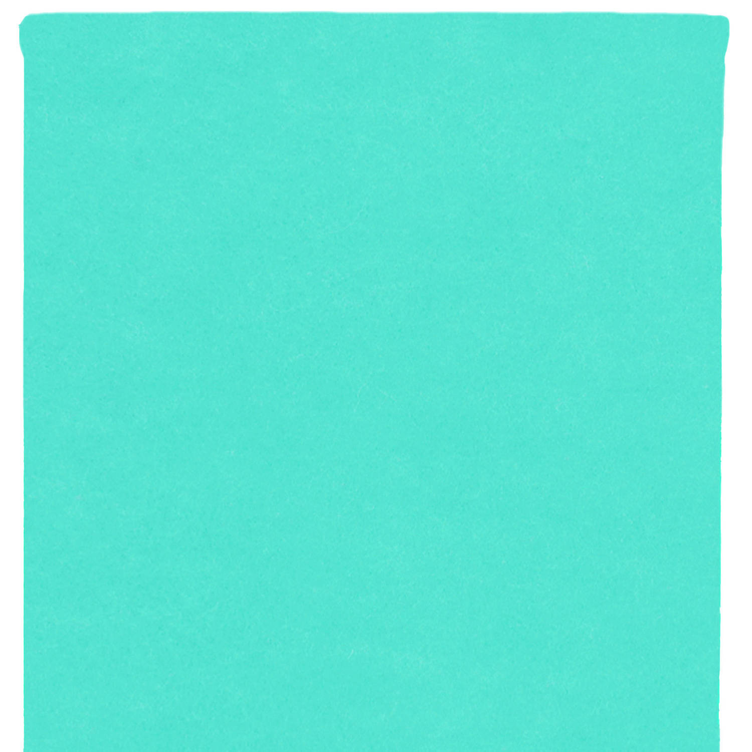 Feest tafelkleed op rol - azuurblauw - 120 cm x 10 m - non woven polyester - Feesttafelkleden