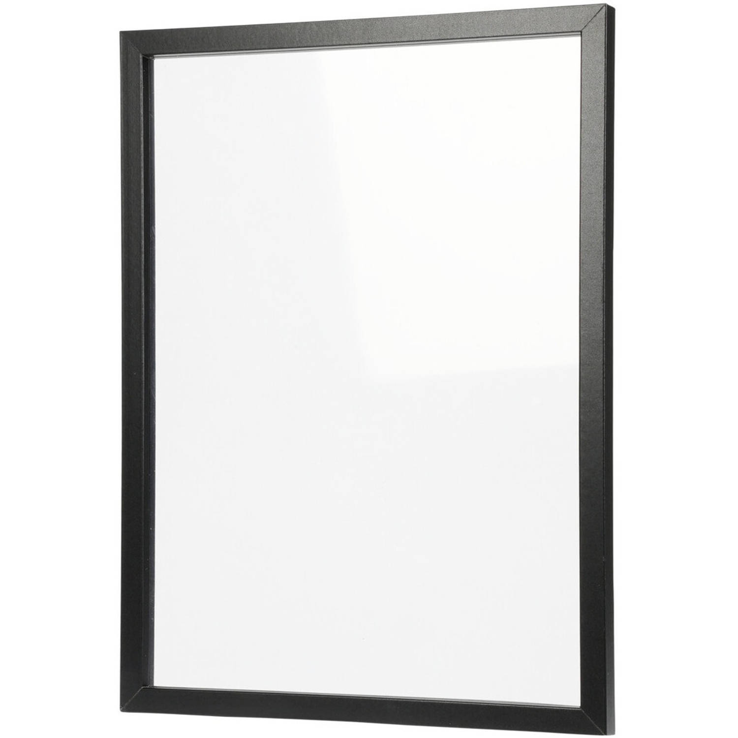 Memobord-schrijfbord Voor Kantoor Of Thuis Incl. 2x Markers Wit-zwart 30 X 40 Cm Krijtborden