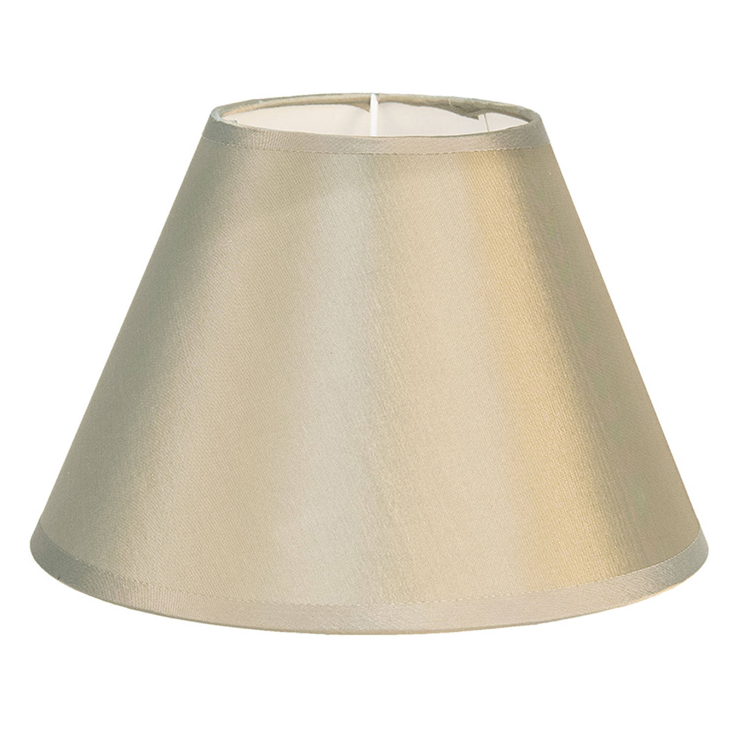 HAES DECO Lampenkap Modern Chic lichtgroen rond formaat Ø 37x20 cm, voor Fitting E27 Tafellamp, Hang
