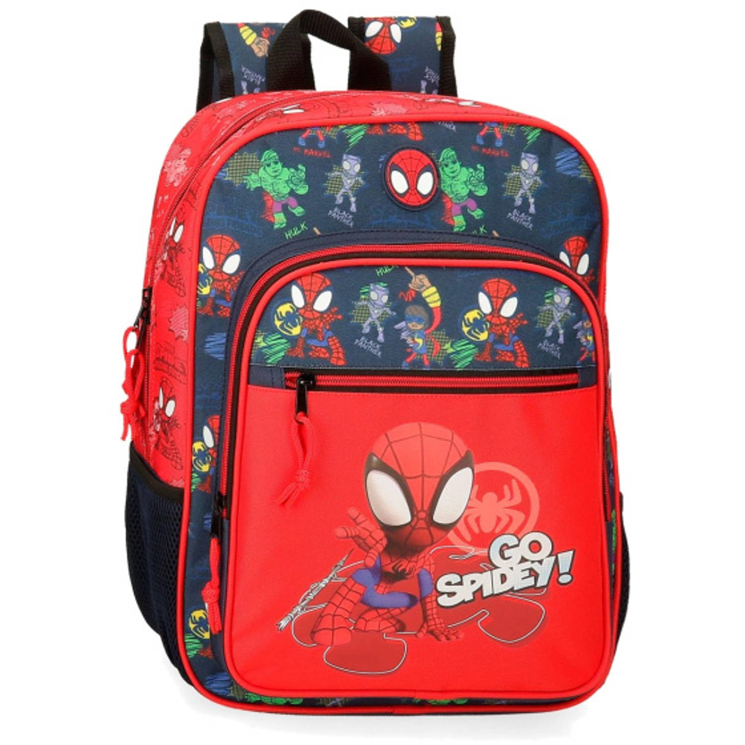 Spider-man Go rugzak junior rood