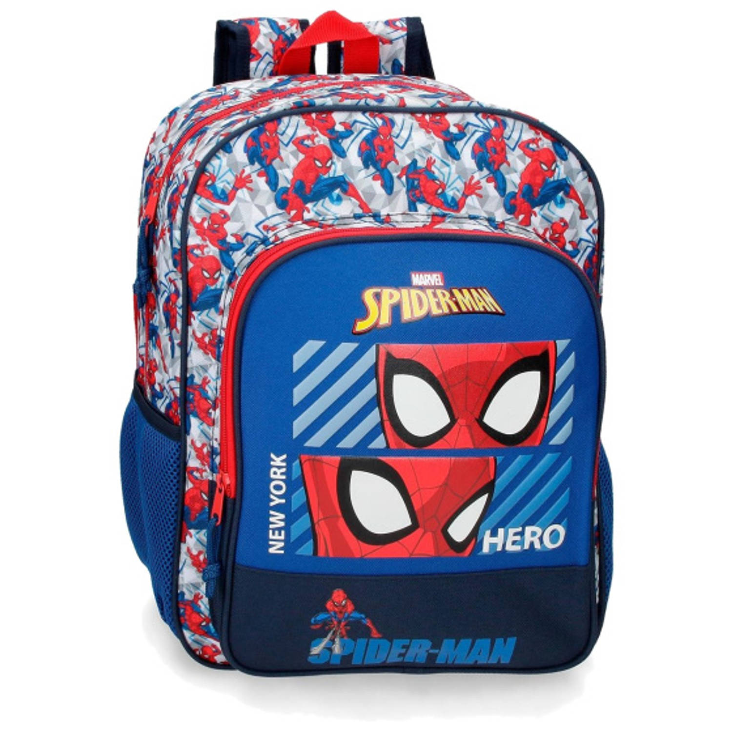 Spider-man Hero rugzak junior blauw-rood