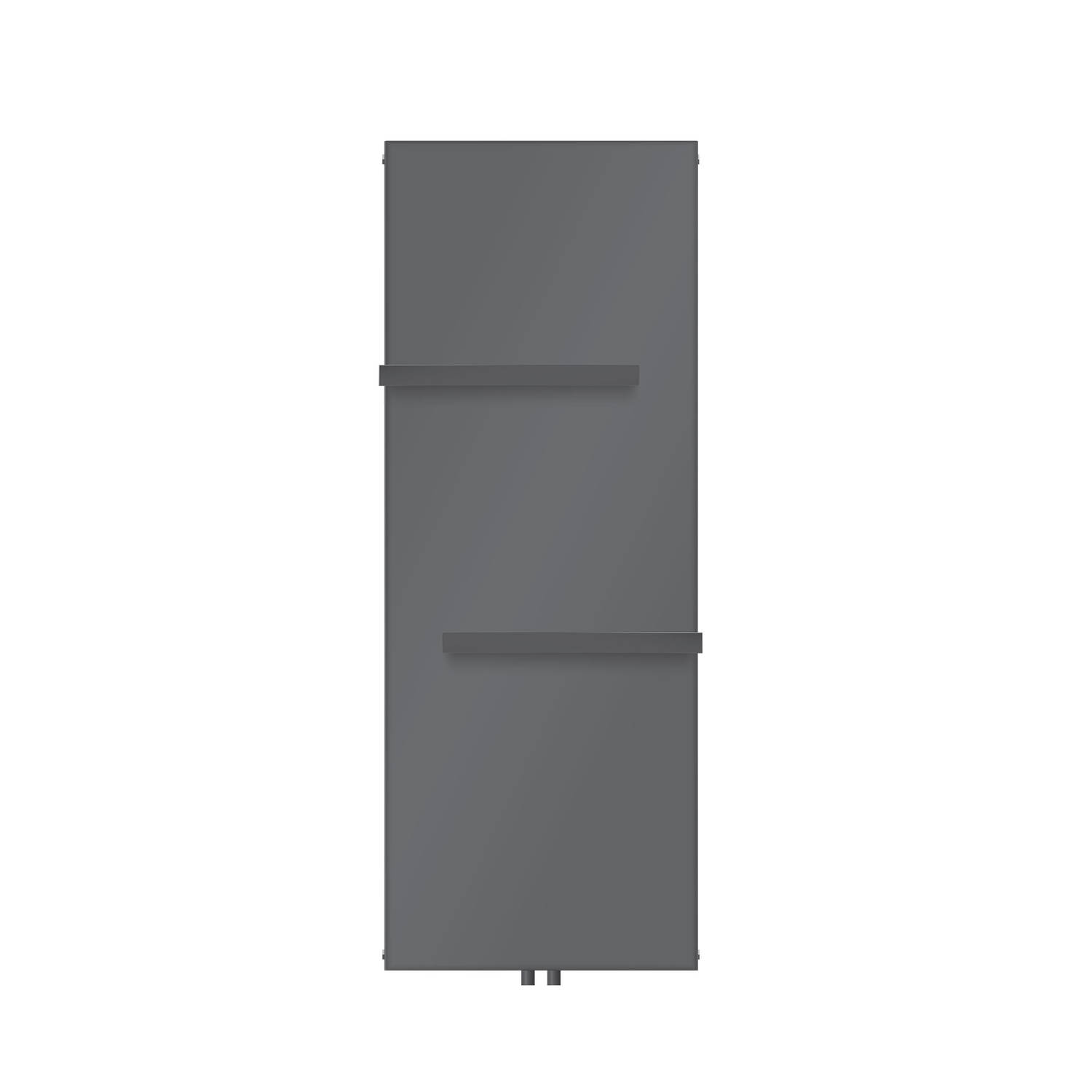 Badkamerradiator 1600x600 mm antraciet met middenaansluiting ML-Design