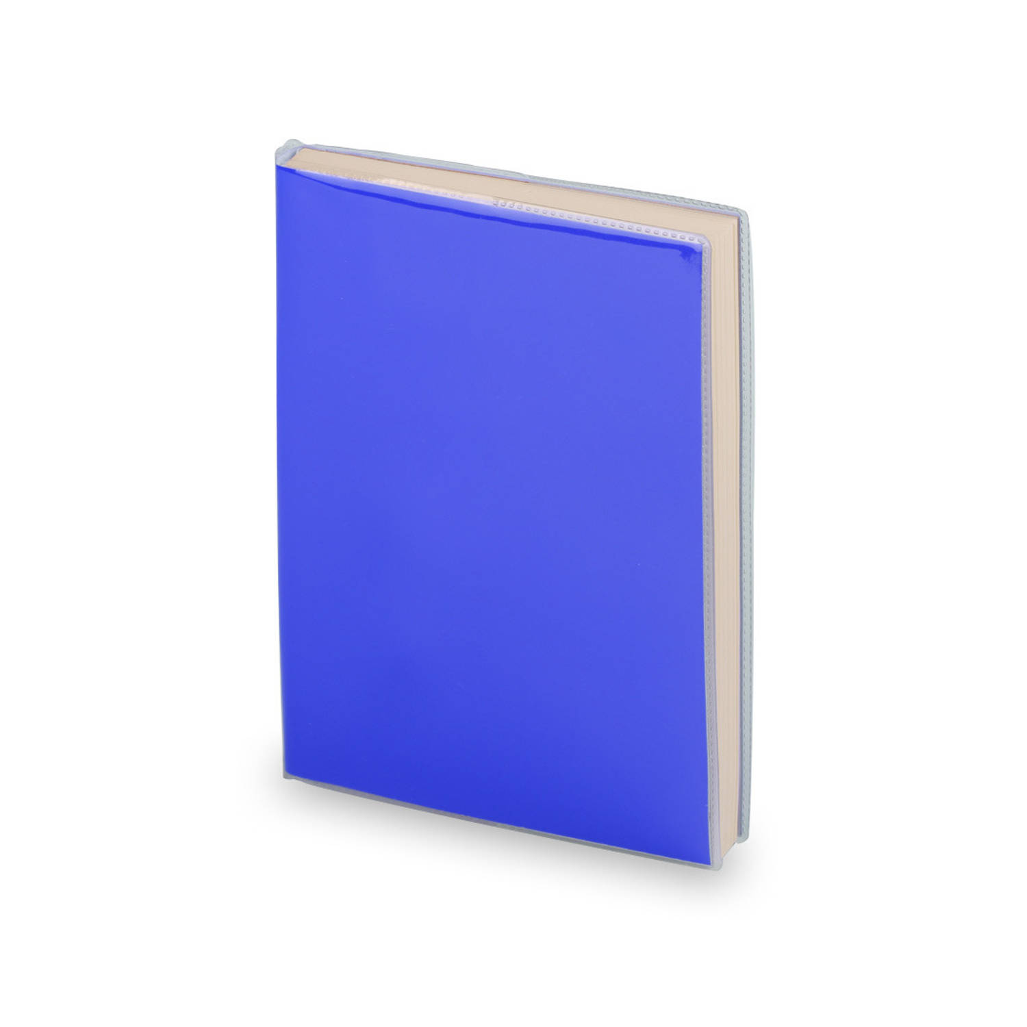 Notitieblokje zachte kaft blauw 10 x 13 cm - Notitieboek