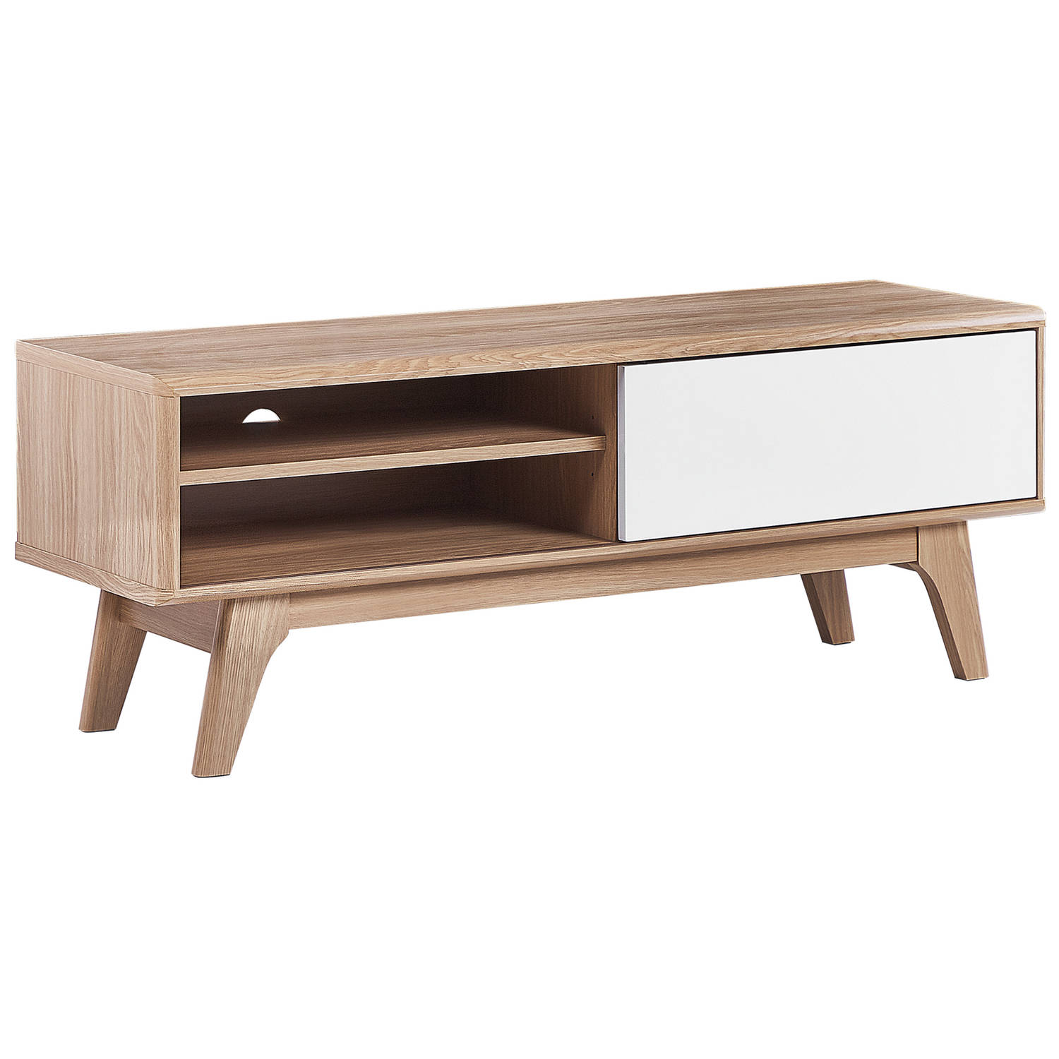 Beliani BUFFALO TV-meubel lichte houtkleur