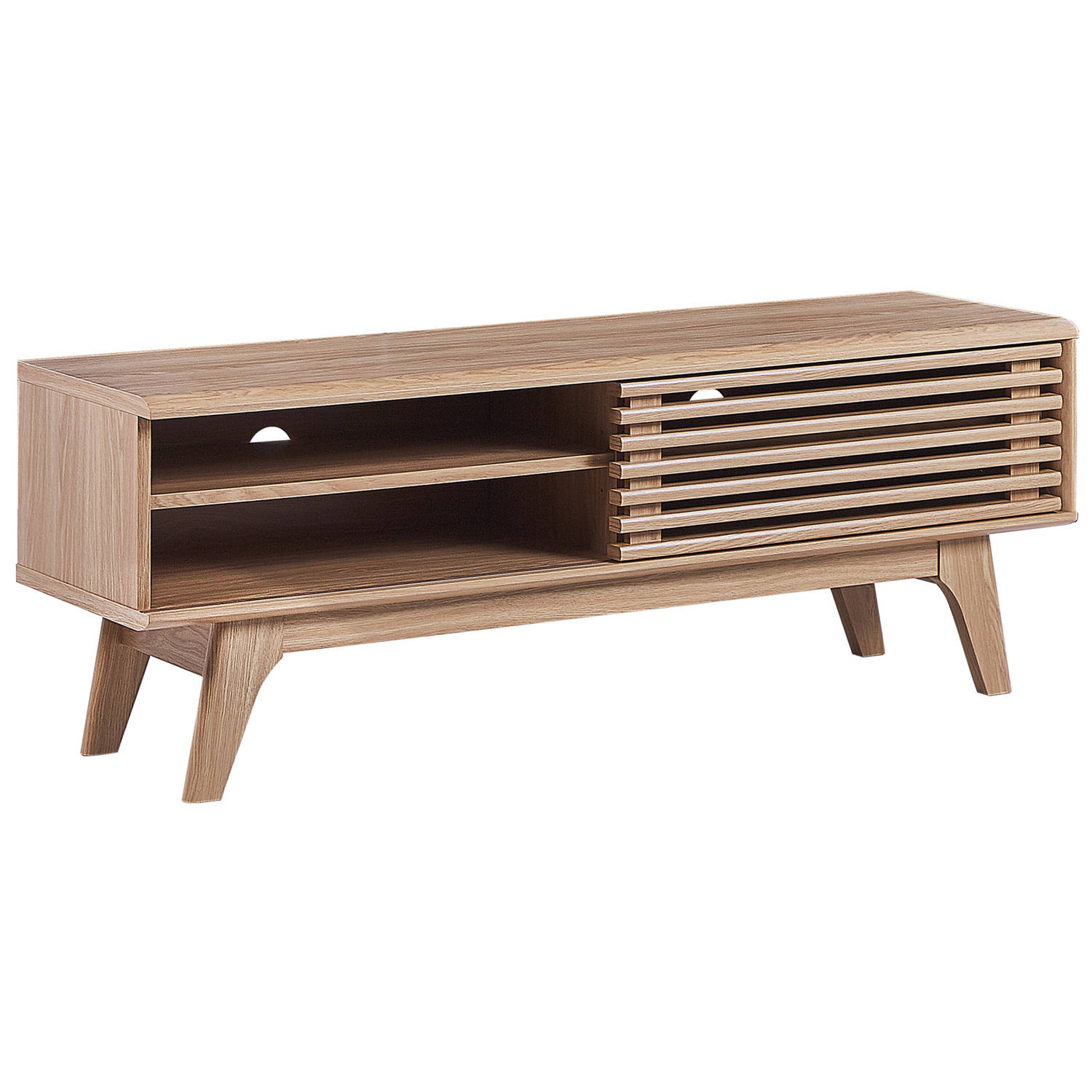 Beliani TOLEDO TV-meubel lichte houtkleur