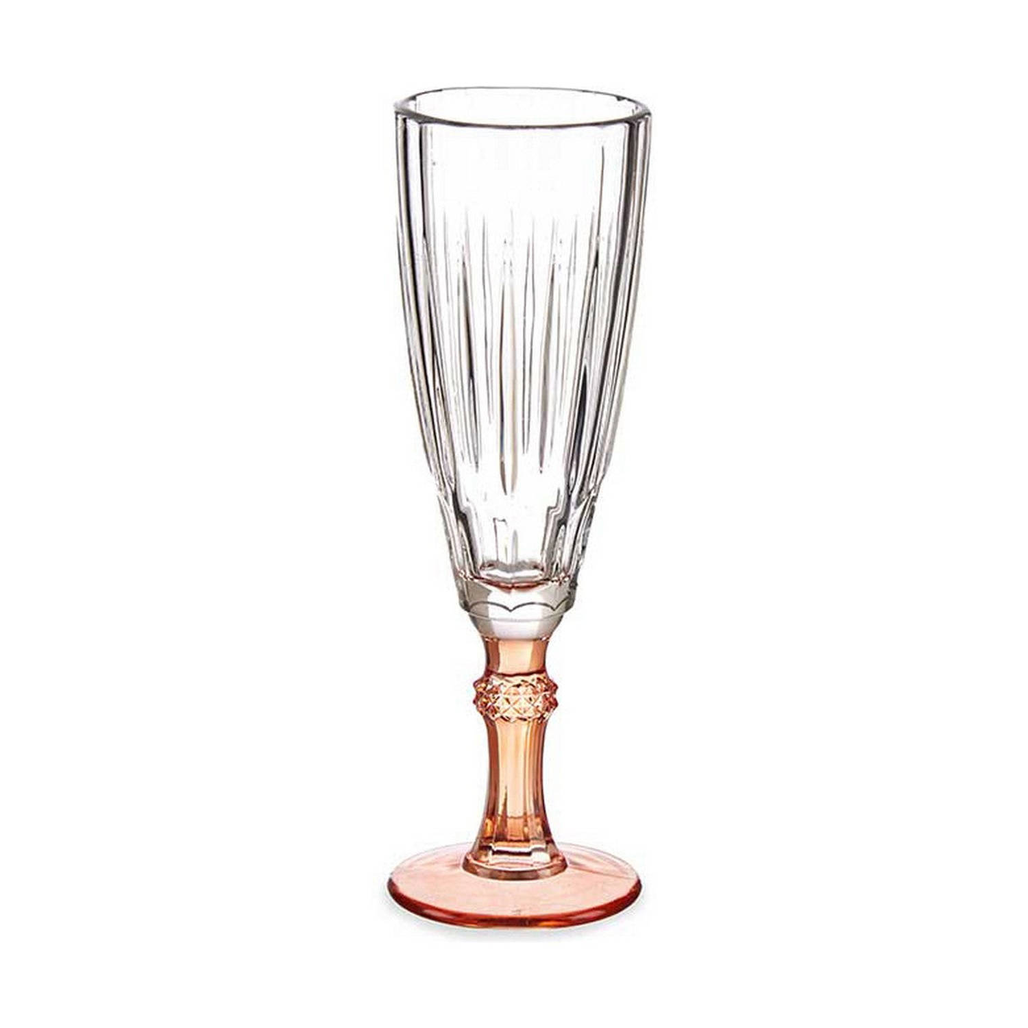 Champagneglas Exotic Kristal Zalm (170 ml)