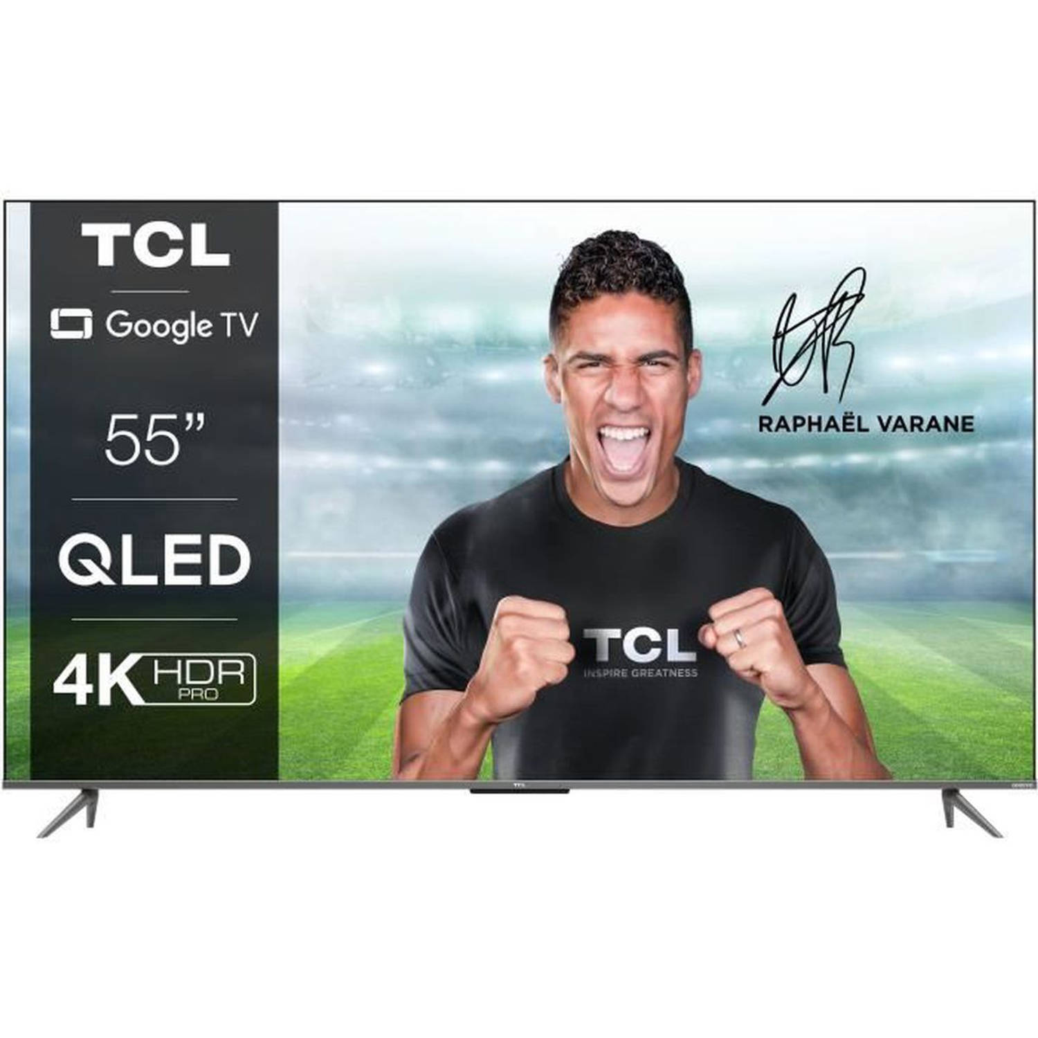 TV Qled TCL 55Qled760 55 &apos;&apos; (139cm) - 4K UHD - Smart TV Google - Dolby Vision - Son Dolby Atmos - HDMI 2.1