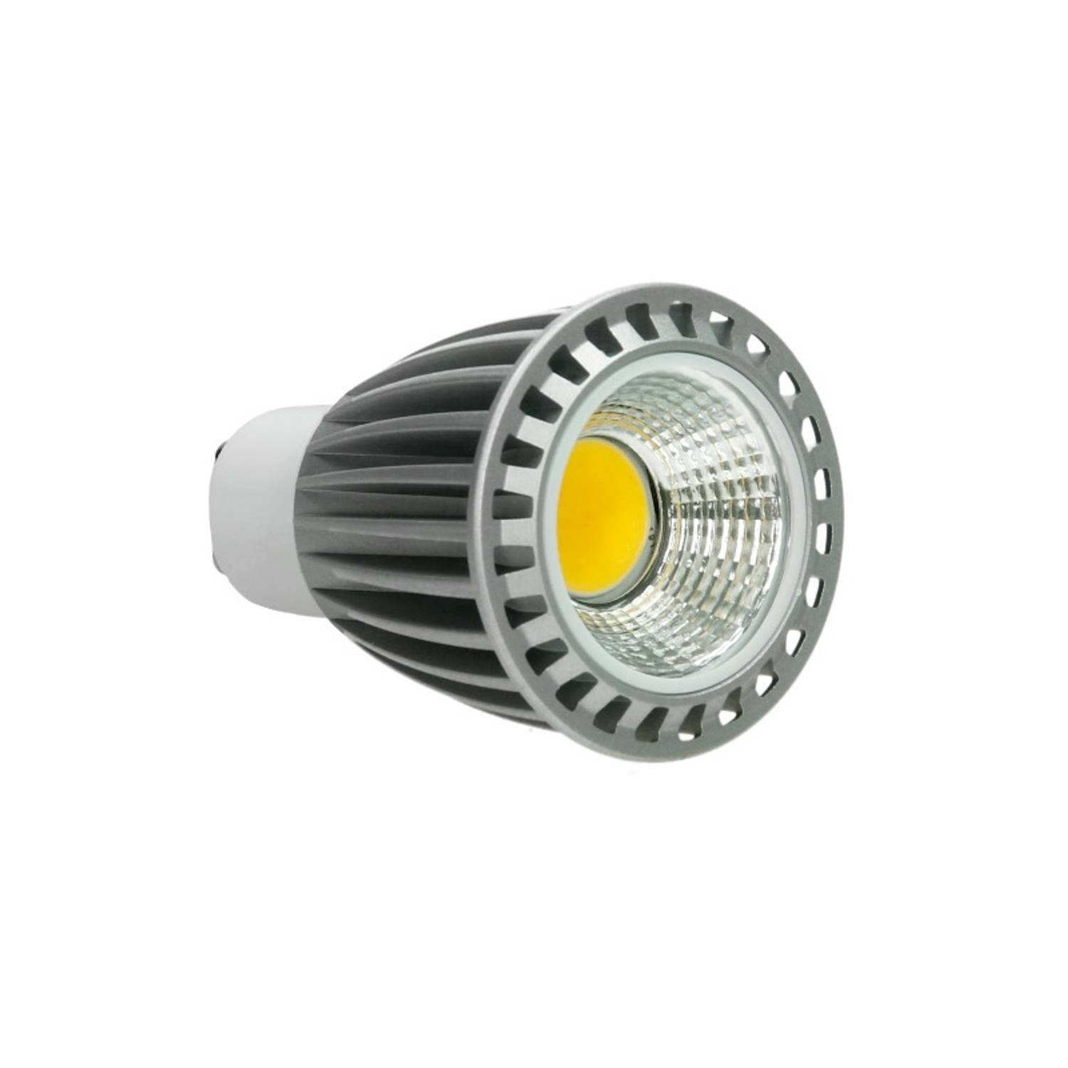 ECD Germany 20-pack 9W GU10 LED spot vervangt - 60W halogeen - 220-240V 60° stralingshoek - 552 lumen - 6000K koel wit