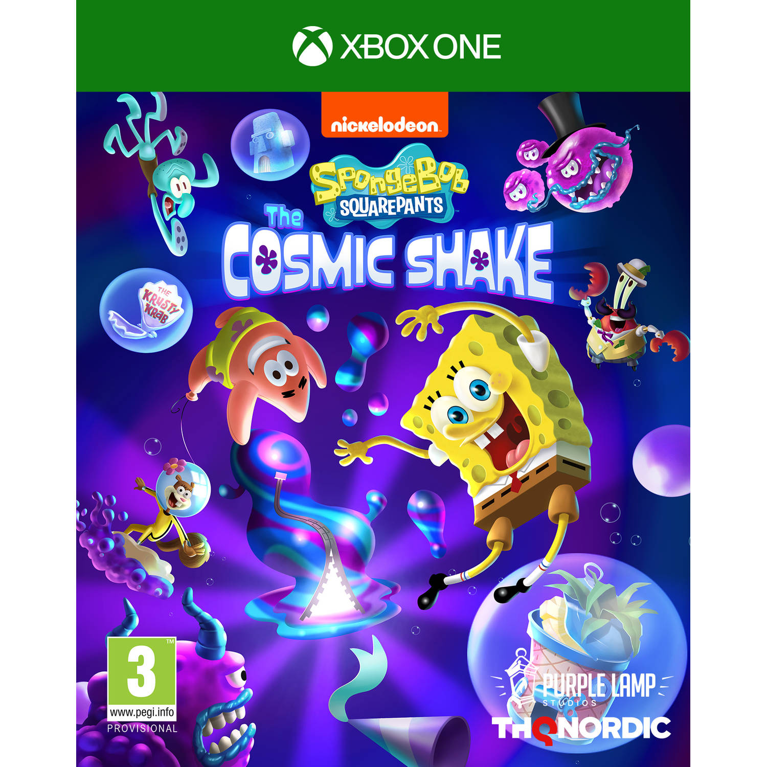 Spongebob Squarepants The Cosmic Shake Xbox One