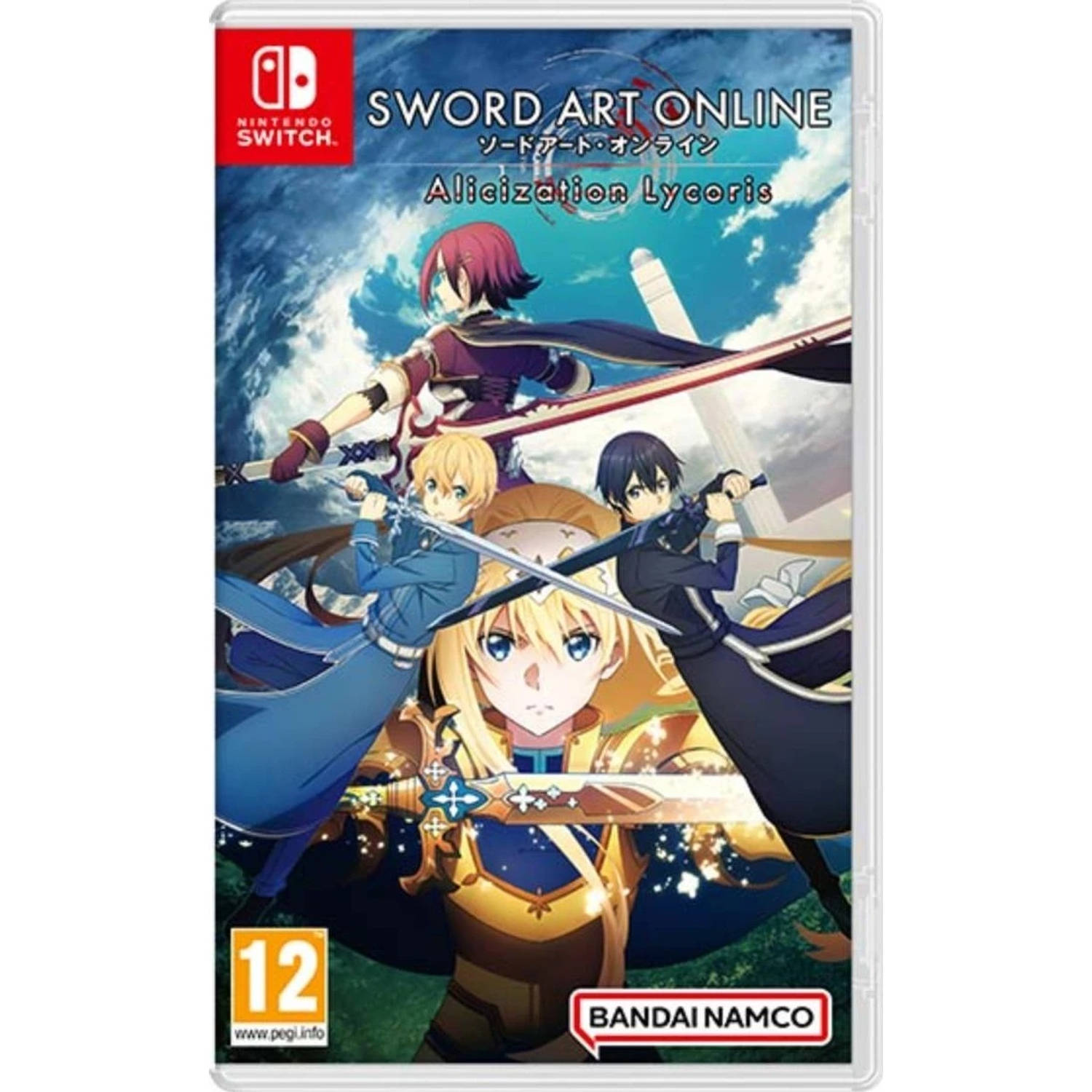 Sword Art Online Alicization lycoris Nintendo Switch