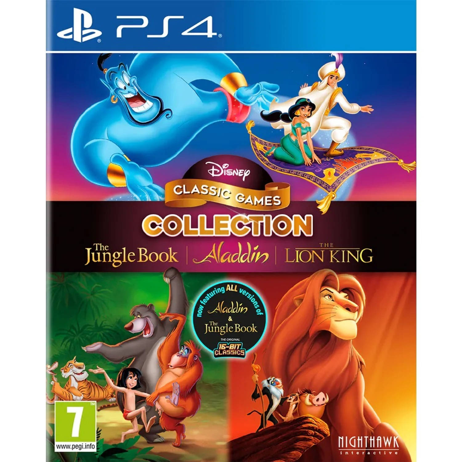Disney Classic Games Collection: The Jungle Book, Aladdin, The Lion King - PS4