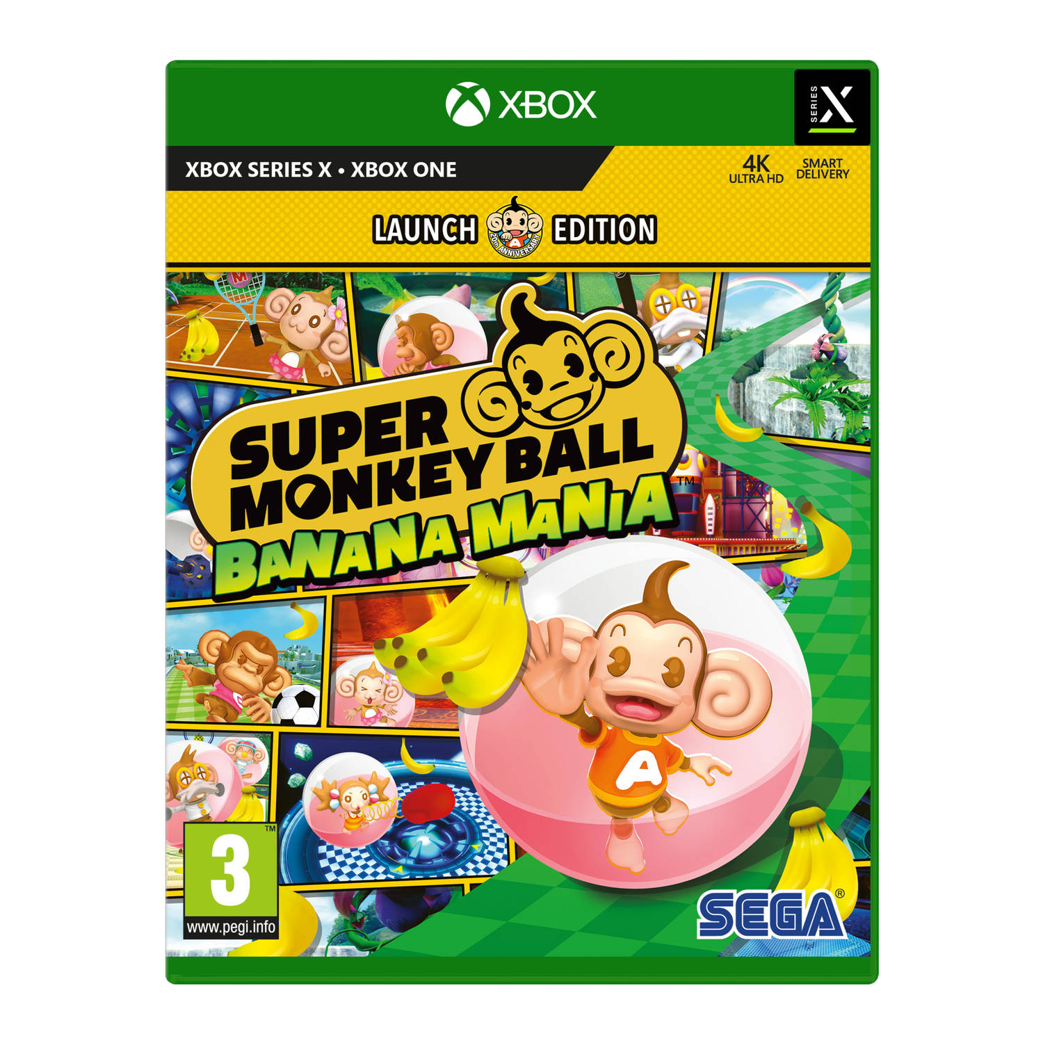 Super Monkey Ball Banana Mania Launch Edition Xbox One & Series X