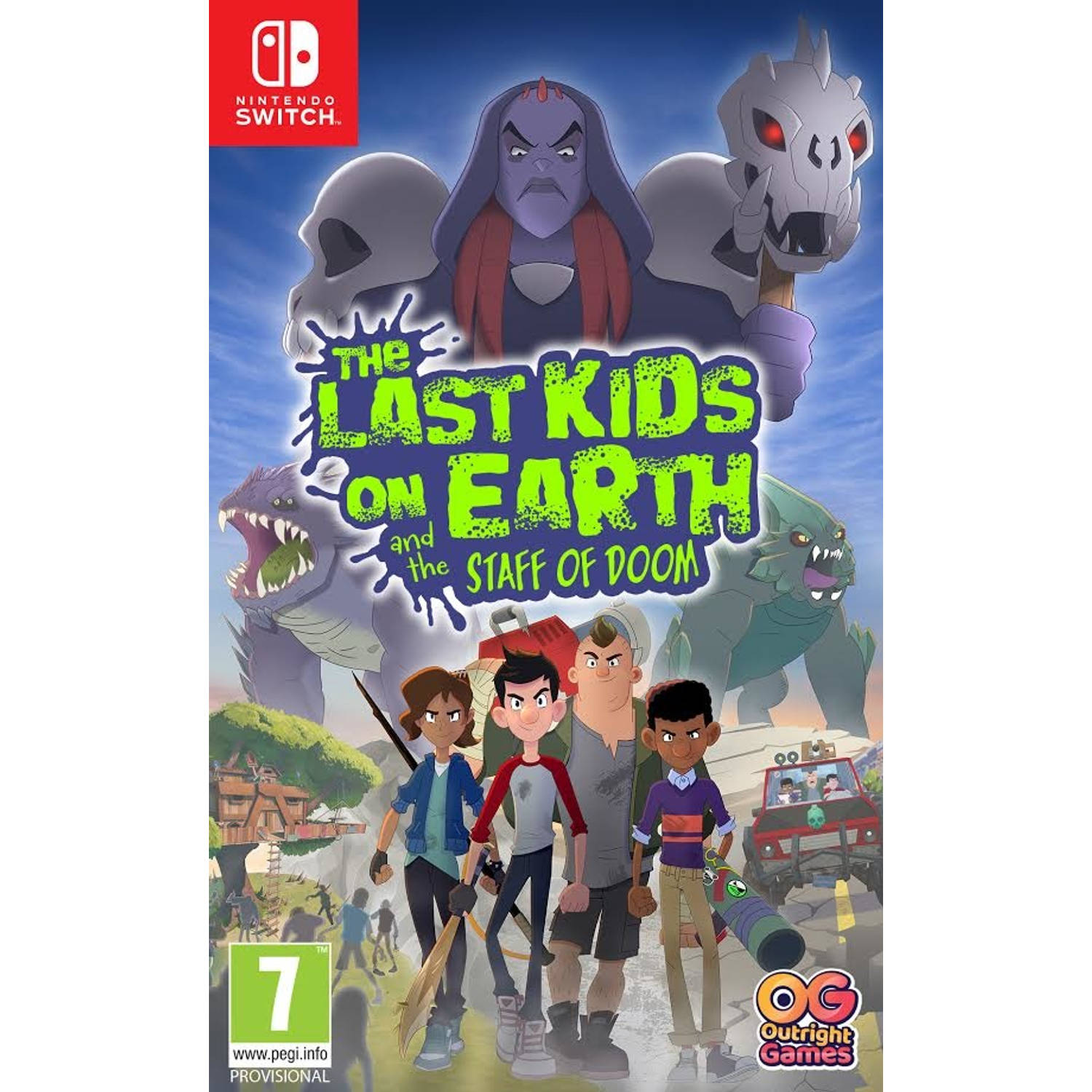 The last kids on earth and the staff of doom, (Nintendo Switch). SWITCH