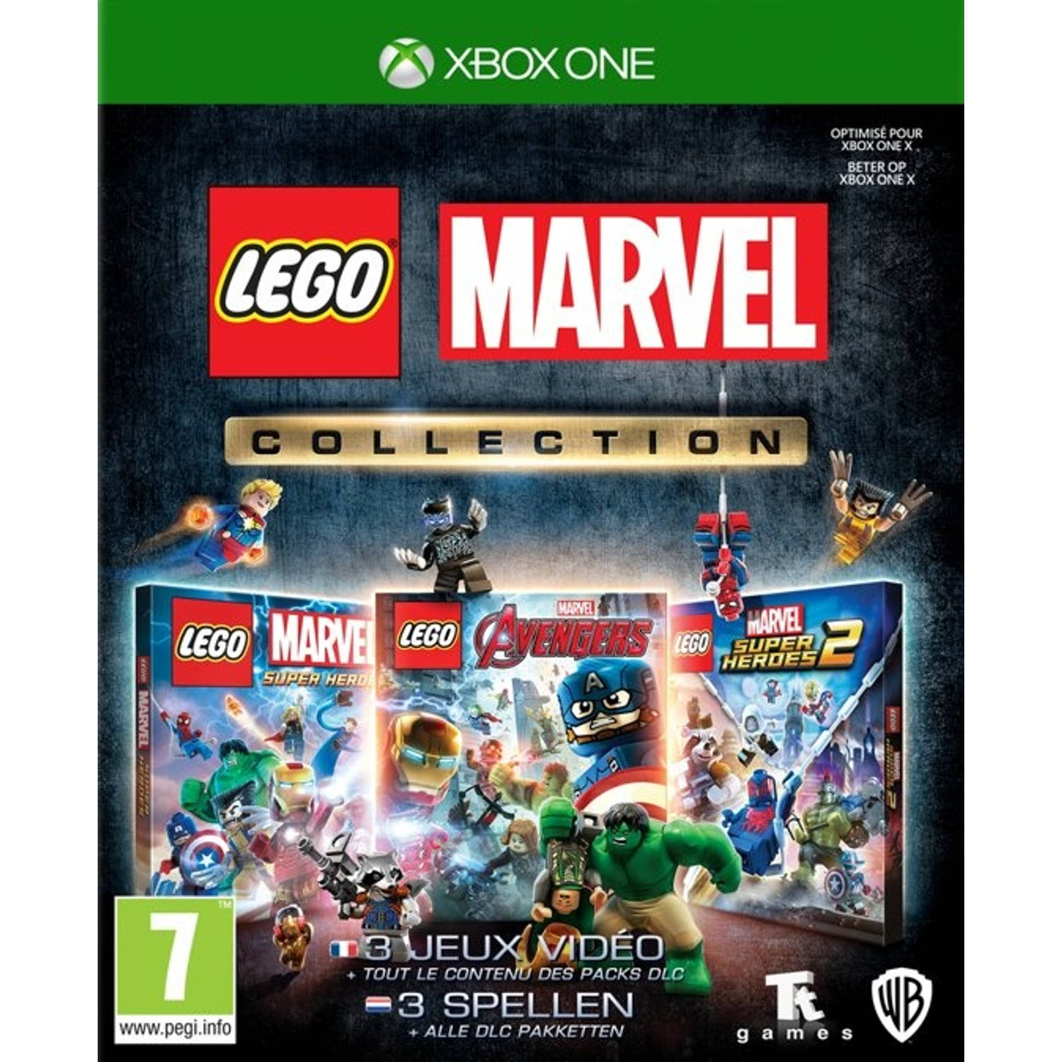 LEGO Marvel trilogy, (X-Box One). XBOXONE