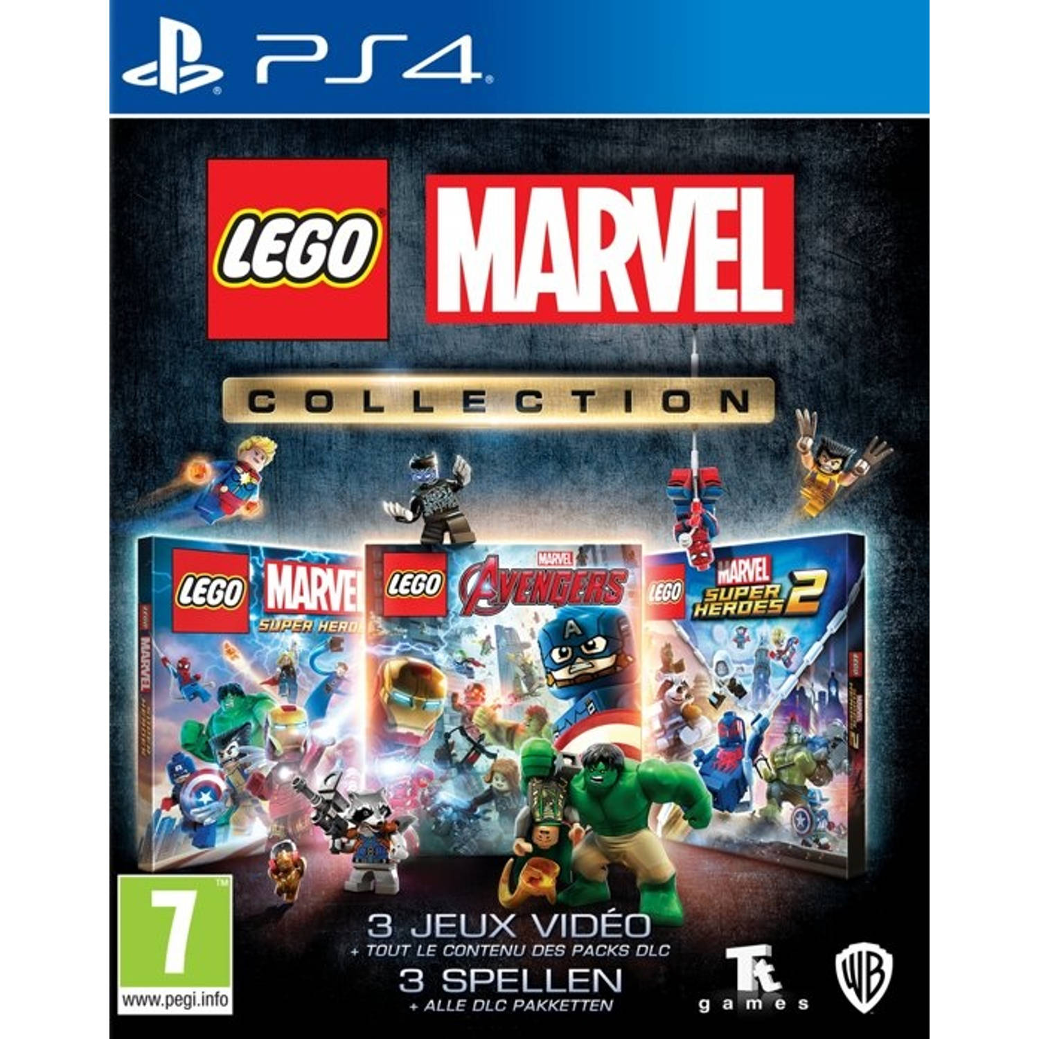 LEGO Marvel trilogy, (Playstation 4). PS4