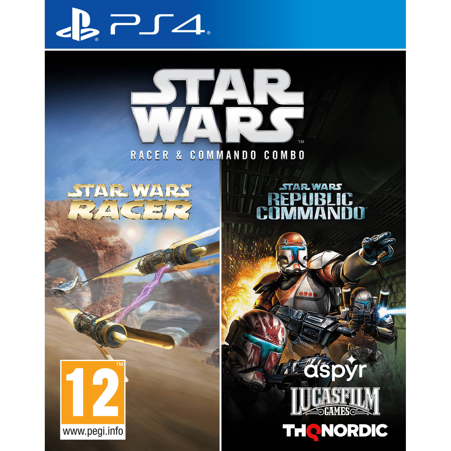 Star Wars: Episode I Racer & Republic Commando Collection PS4