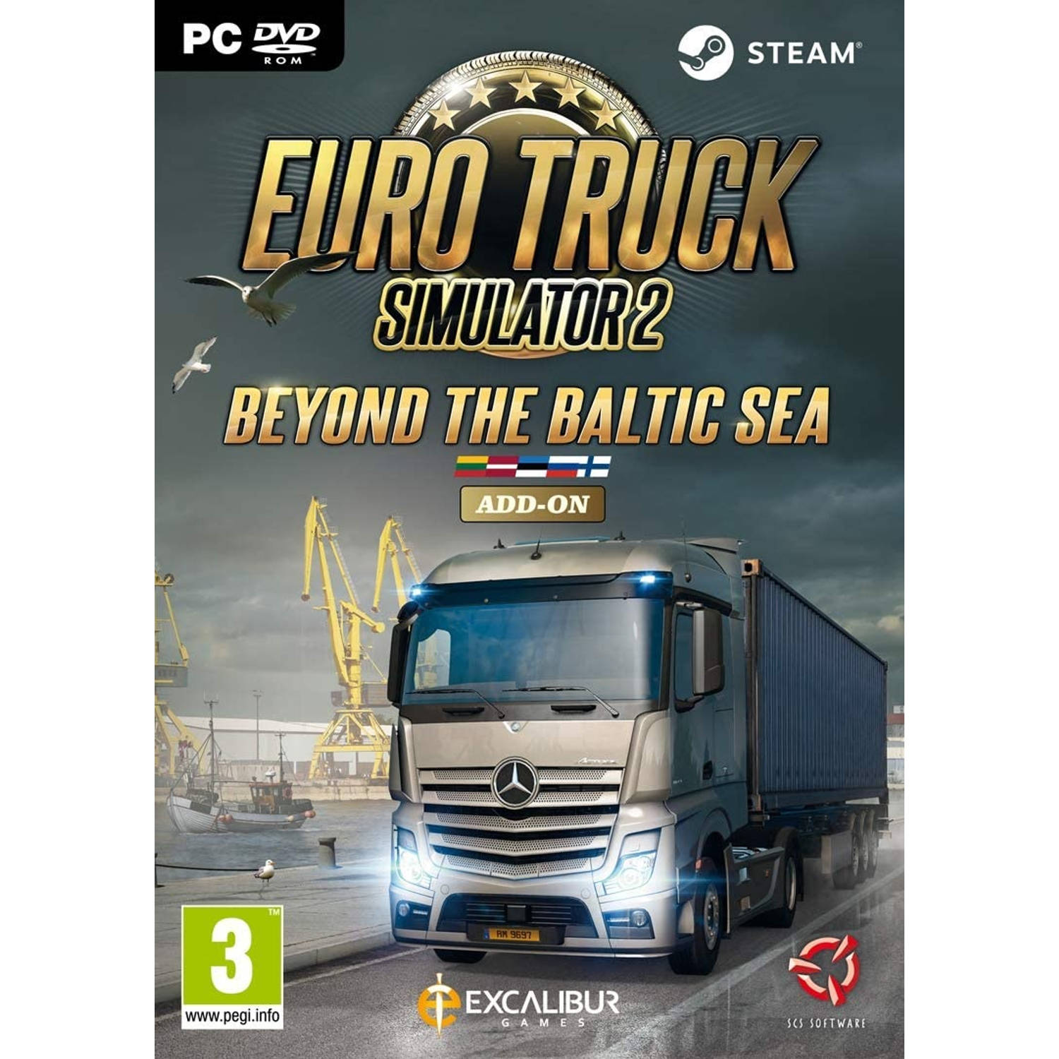 Euro Truck Simulator 2: Beyond the Baltic Sea (add-on) - PC