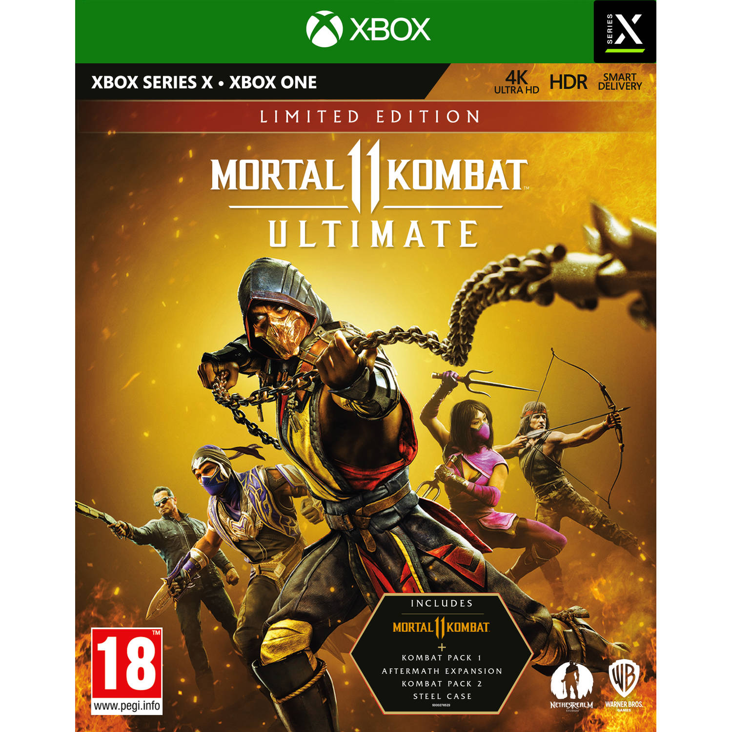 Mortal kombat 11 Ultimate (Limited edition), (X-Box Series X).