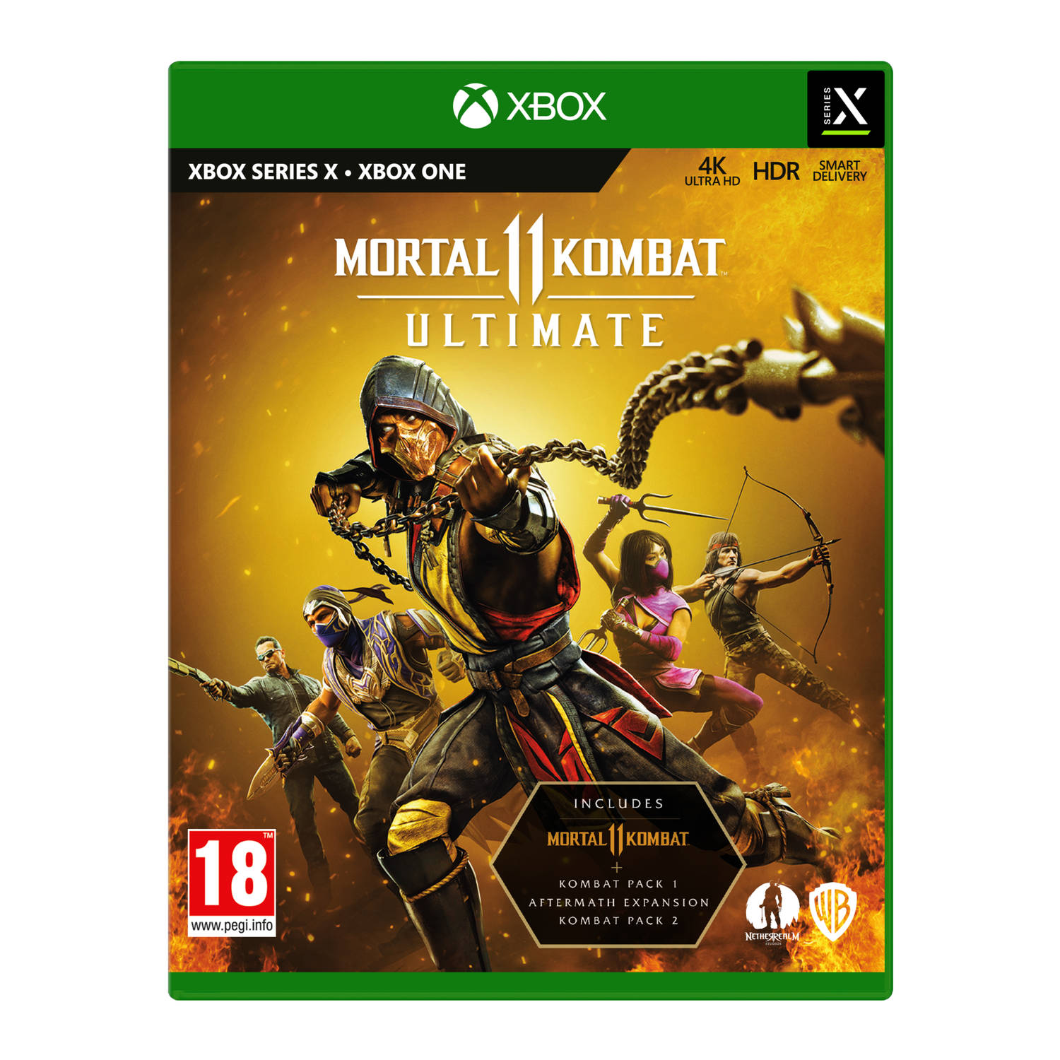 Mortal kombat 11 Ultimate.