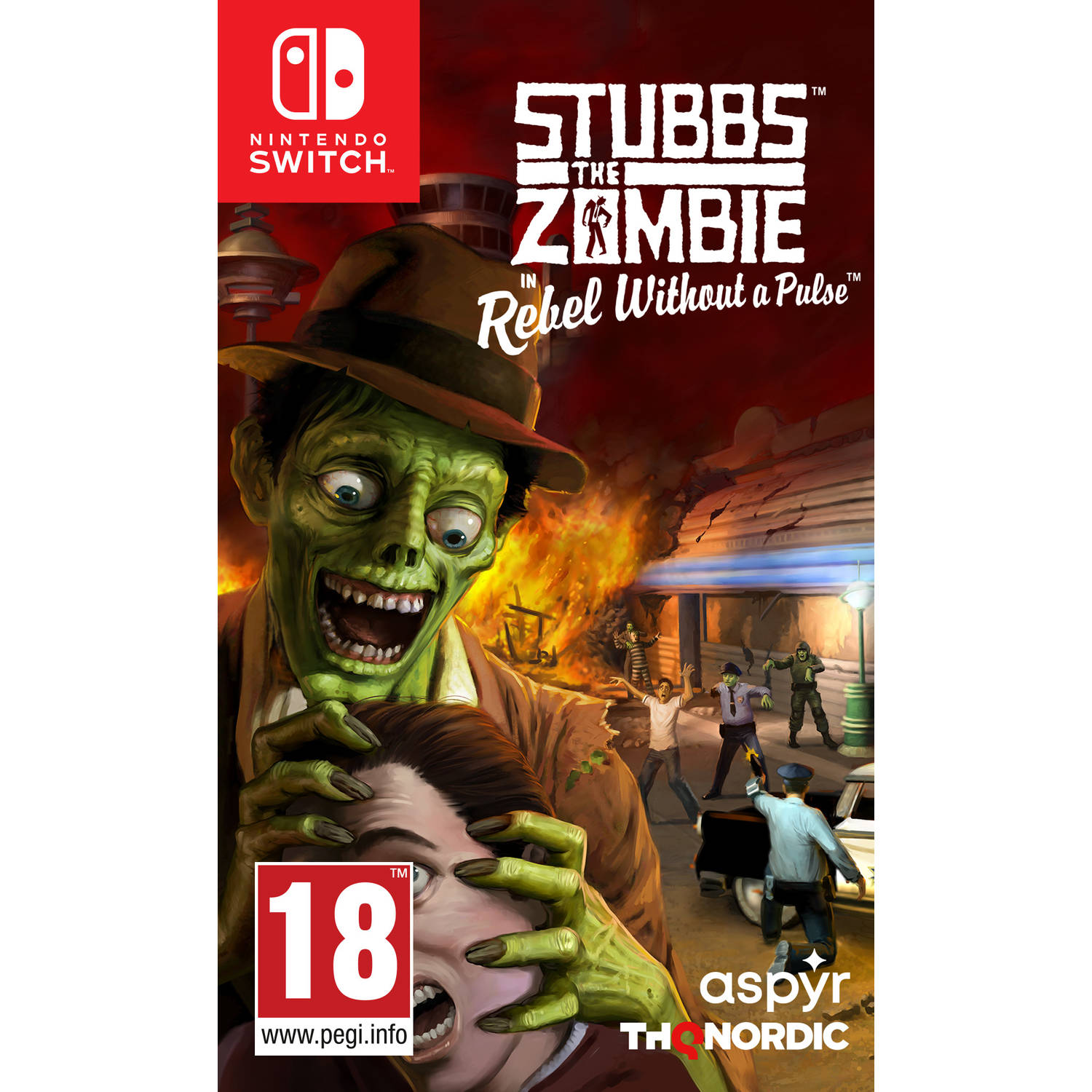 Stubbs the Zombie Rebel Without a Pulse Nintendo Switch