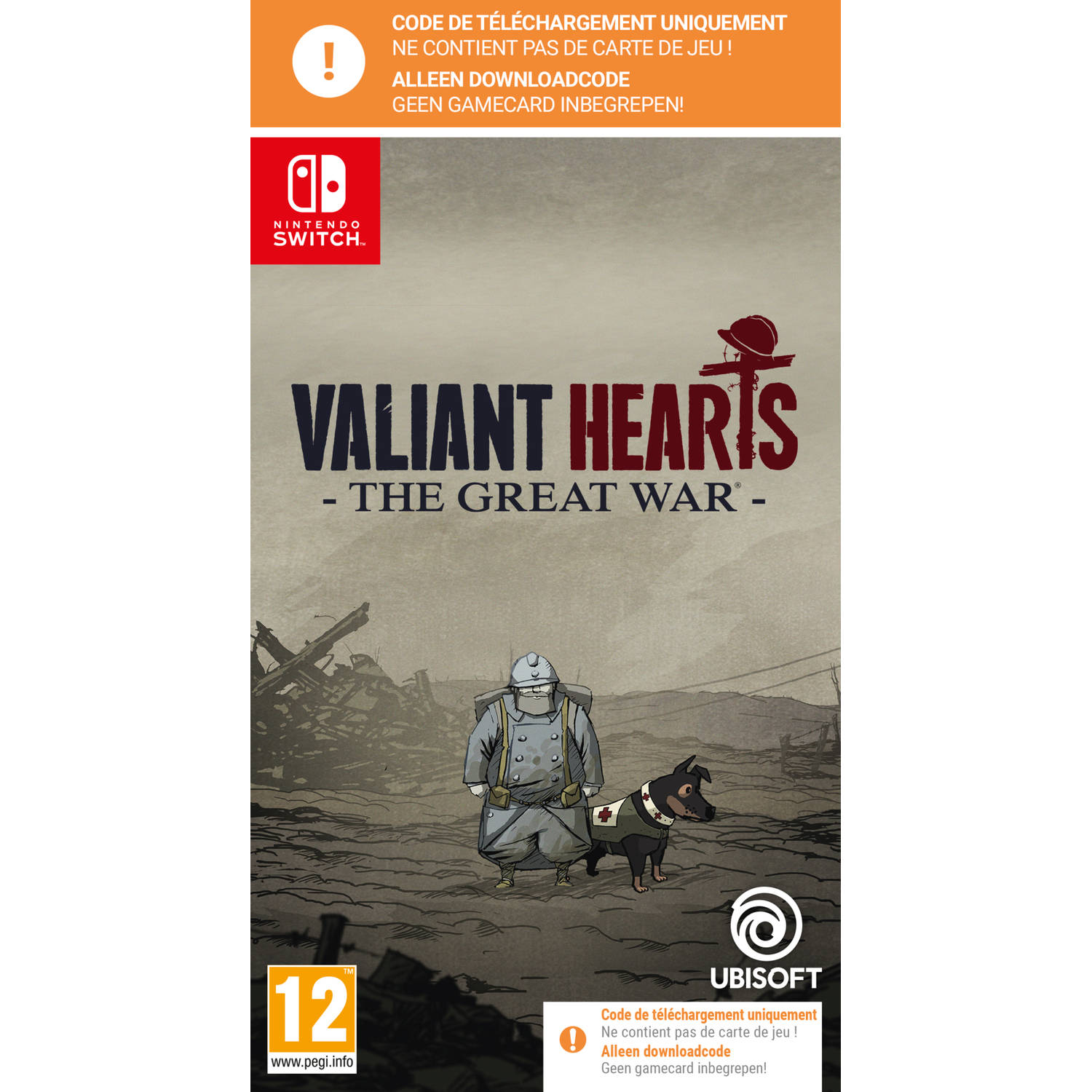 Valiant Hearts: The Great War (Code in Box) Nintendo Switch