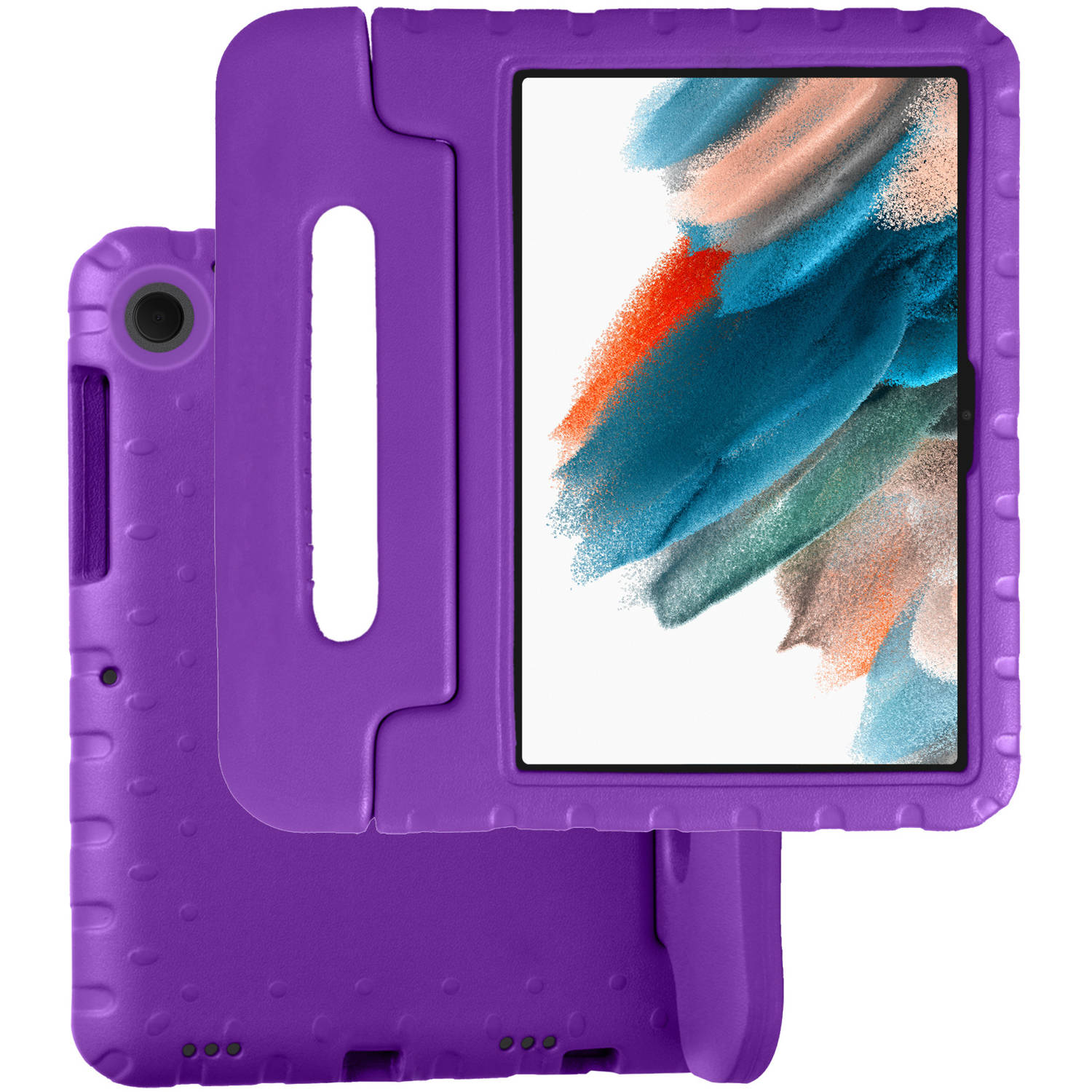 Basey Samsung Galaxy Tab A8 Foam Case Hoesje Cover Hoes Samsung Galaxy A8-Paars | Blokker