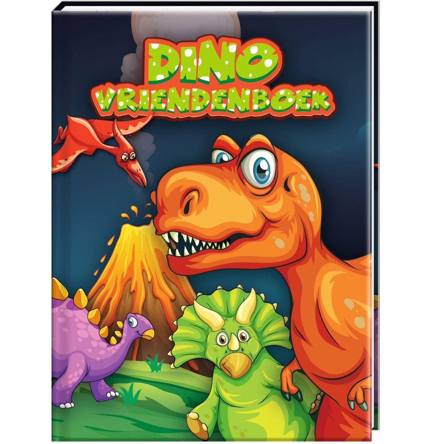 Dinosaurus Vriendenboek - Hardcover 80 - pagina's