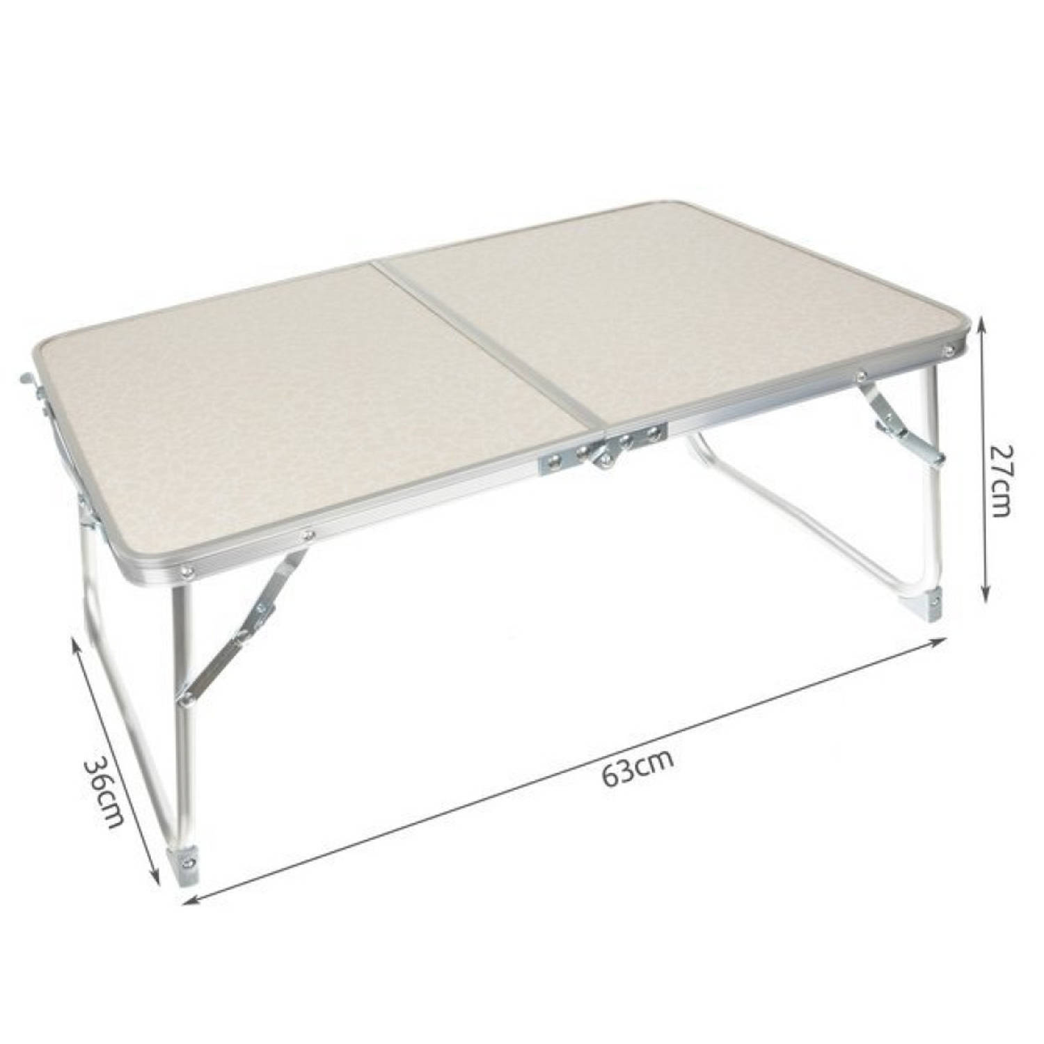 Afwijzen spiegel verdrievoudigen Iso trade Opvouwbare tafel 27cm hoog | Blokker