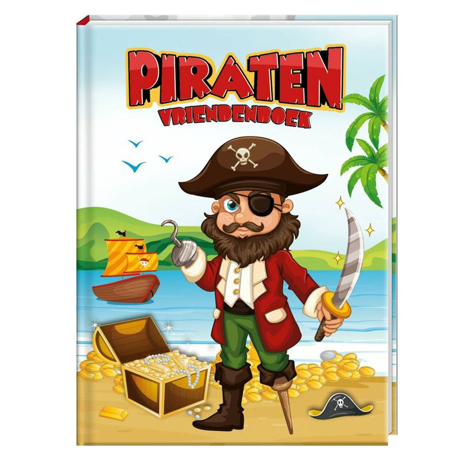 Piraten Vriendenboek - Hardcover 80 - pagina's
