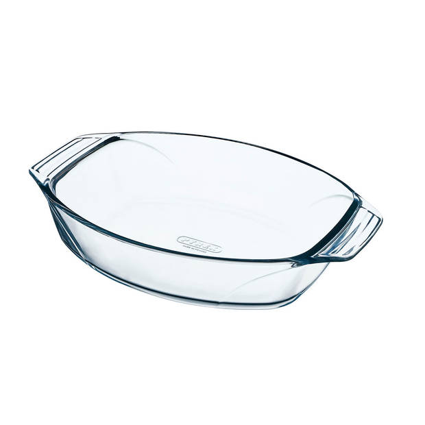 Ovenschaal Pyrex Irresistible Ovaalvormig Transparant Glas 39,5 x 27,5 x 7 cm (4 Stuks)