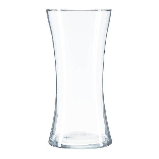 Atmosphera bloemenvaas Taps model - transparant - glas - H30 x D14 cm - Vazen