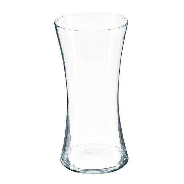 Atmosphera bloemenvaas Taps model - transparant - glas - H30 x D14 cm - Vazen