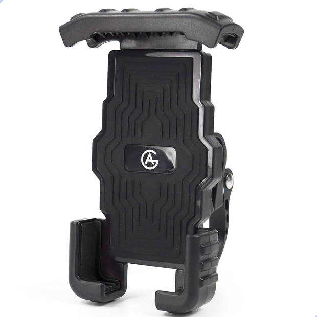 AG 150 Universele Telefoonhouder Fiets - Extreem sterk - 360 graden rotatie - Ook voor Scooter en Motor - Zwart