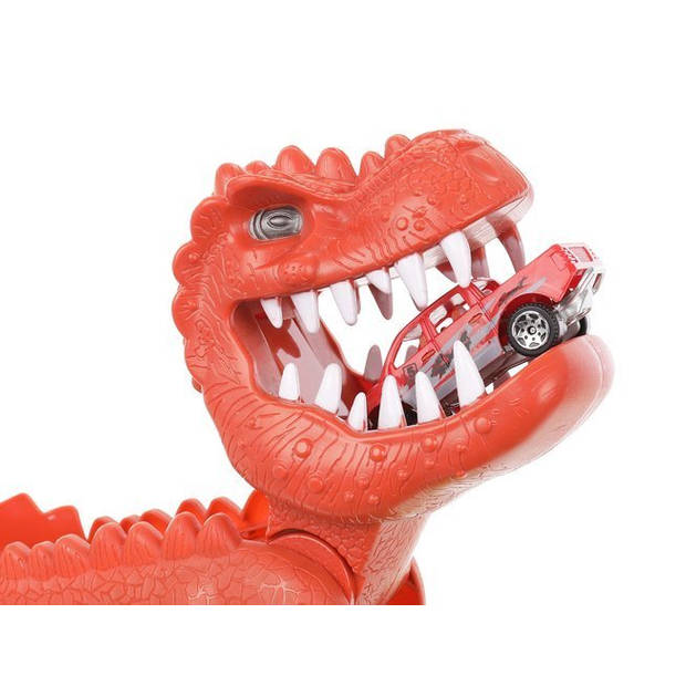 Dinosaurus Lanceerbaan Racebaan - Stuntbaan met 2 Auto's - Elektrisch Speelgoed