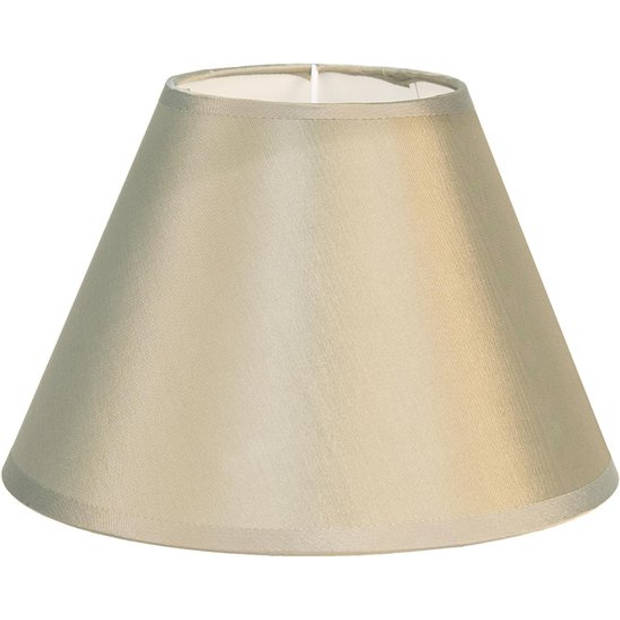 HAES DECO - Lampenkap - Modern Chic - lichtgroen rond - formaat Ø 37x20 cm, voor Fitting E27 - Tafellamp, Hanglamp