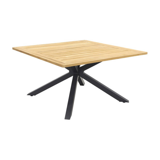 GreenChair Quote tuintafel - teakhout vierkant - 140 cm.