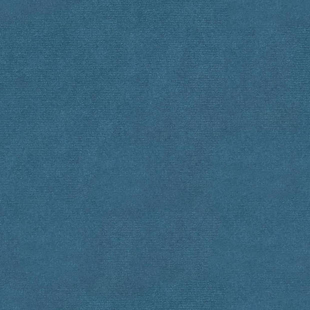 vidaXL Bankje 110x40x49 cm fluweel blauw
