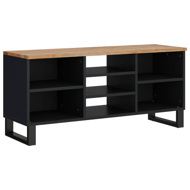 The Living Store TV-meubel - 100 x 33 x 46 cm - massief acaciahout