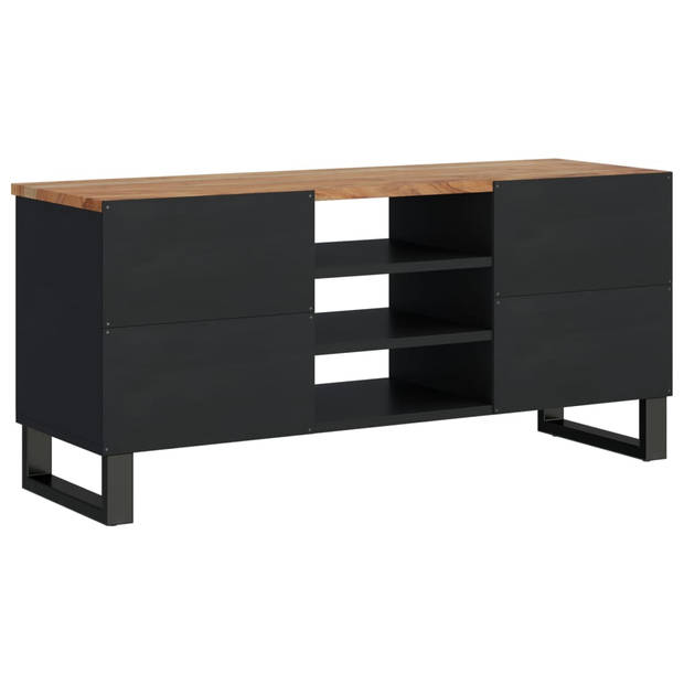 The Living Store TV-meubel - 100 x 33 x 46 cm - massief acaciahout