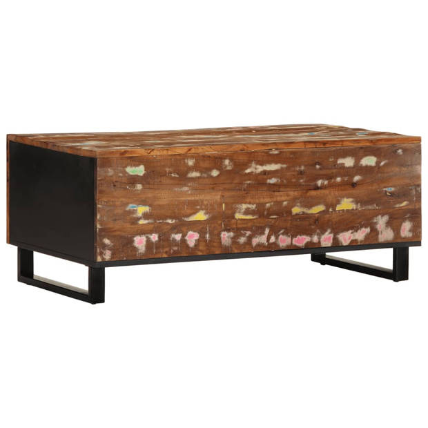 vidaXL Salontafel 100x54x40 cm massief gerecycled hout en bewerkt hout