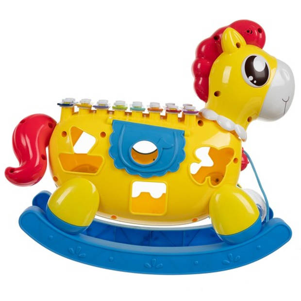 8 in 1 interactieve paard speelgoed met geluid - Piano speelgoed - Veelkleurig - Activity-Center
