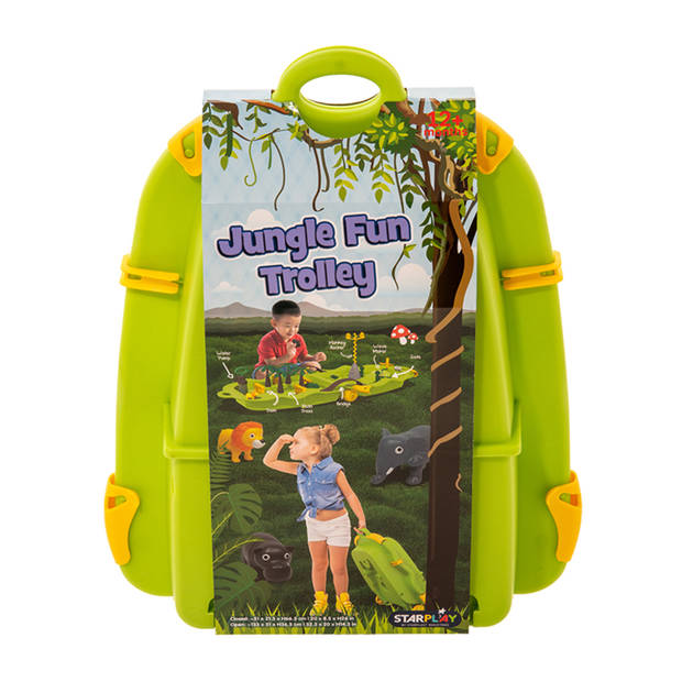 Starplast Jungle Water Fun Trolley - Waterbaan in koffer