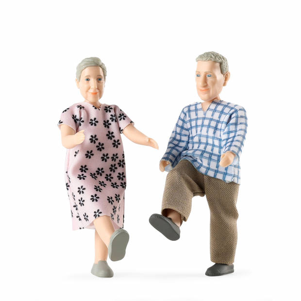 Lundby Poppenhuisfiguren opa & oma 'Charlie'